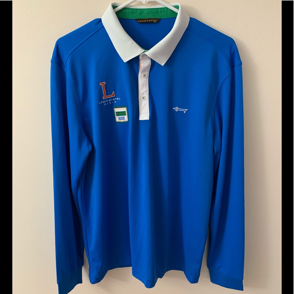 LOUIS CASTEL PARIS LONG SLEEVE SHIRT! LARGE! ❤️